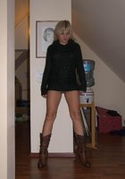 Частные интим фото пошлой зрелой блондинки 4 фотография