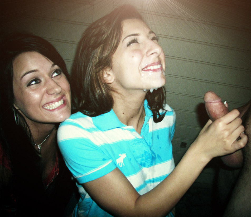 Подборка красивых девушек в сперме 5 фотография